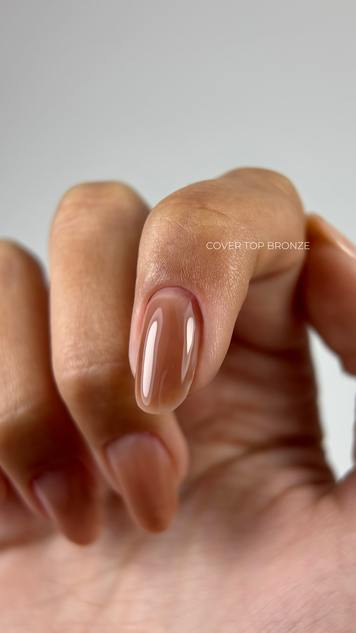 TOUCH. Cover Top coat, #08, Bronze, 7 ml #3