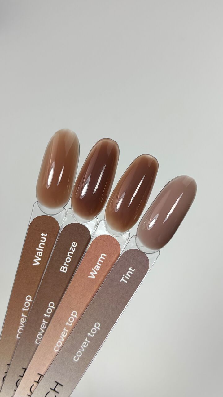 TOUCH. Cover Top coat, #07, Walnut, 7 ml #4