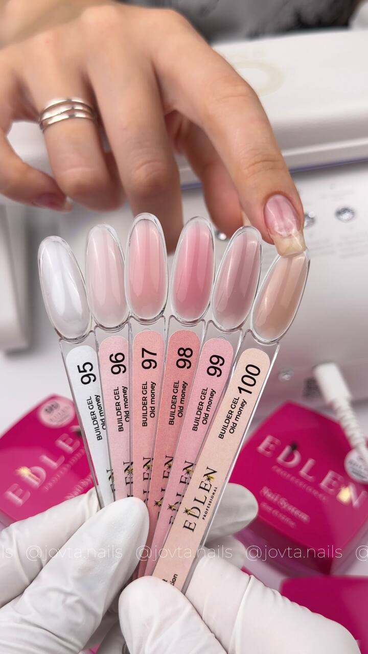 EDLEN. REFILE, Builder gel, Old money #95, 30 ml. ЗМІННИЙ КАРТРИДЖ, гель для нарощування — EDLEN, NAILSMADE