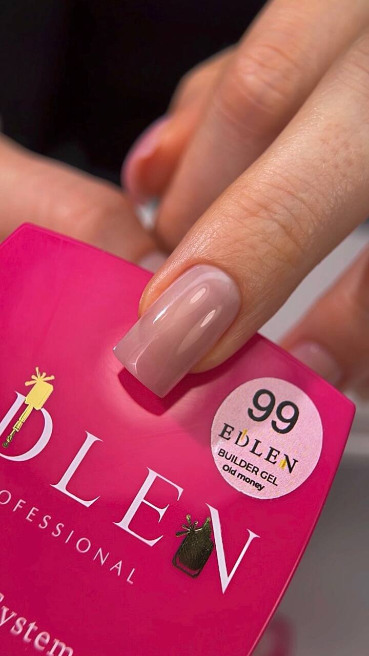 EDLEN. REFILE, Builder gel, Old money #99, 50 ml. ЗМІННИЙ КАРТРИДЖ, гель для нарощування — EDLEN, NAILSMADE