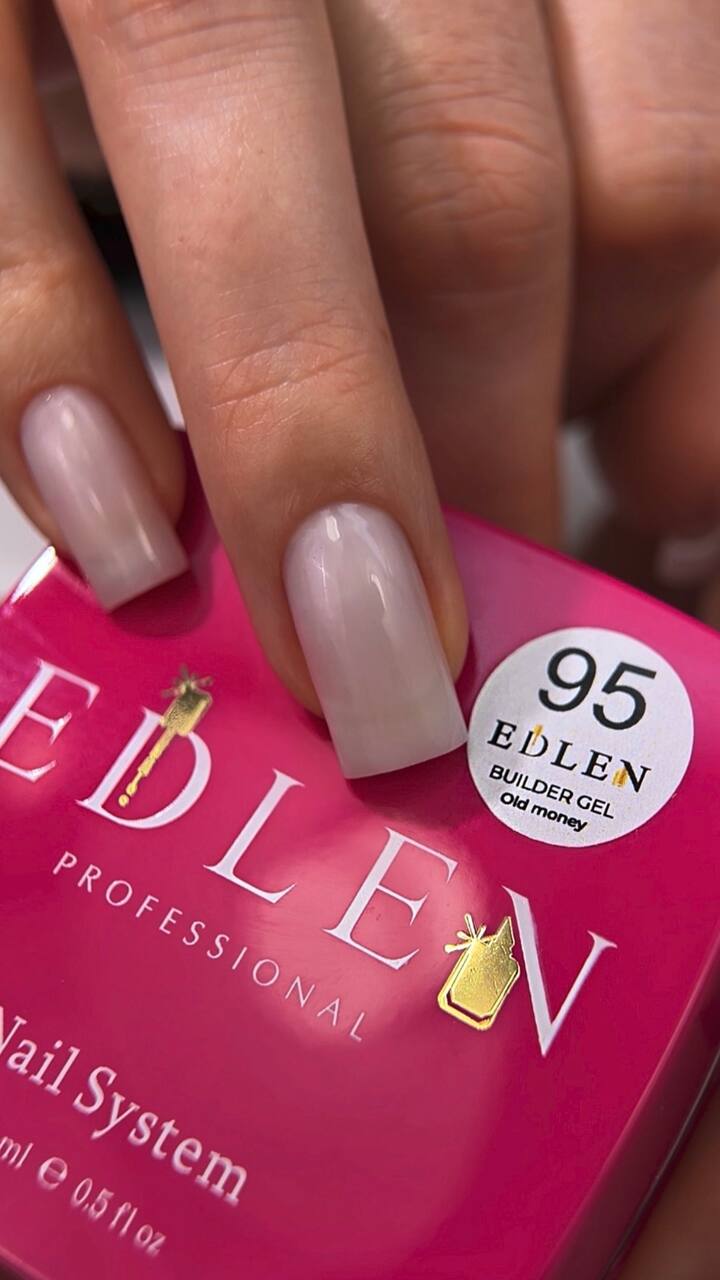 EDLEN. REFILE, Builder gel, Old money #95, 30 ml. ЗМІННИЙ КАРТРИДЖ, гель для нарощування — EDLEN, NAILSMADE