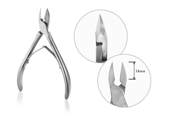 RAIZ. Cuticle nippers, HOME form 8, 14 mm. Кусачки для нігтів професійні #4