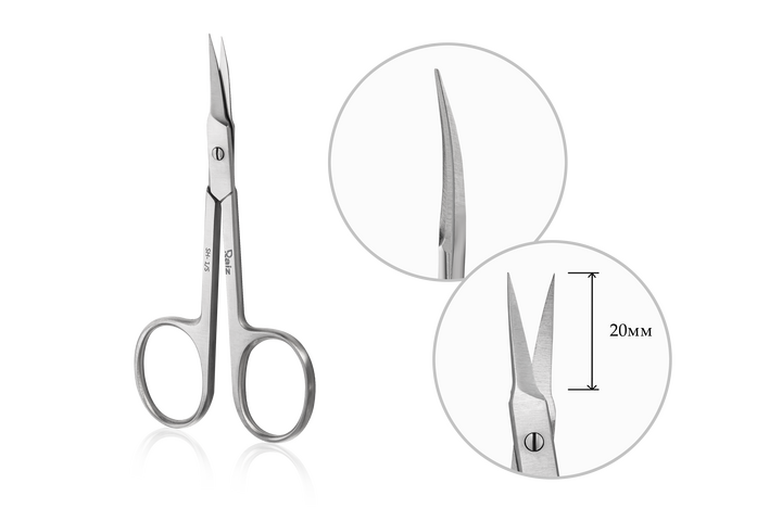 RAIZ. Cuticle scissors, HOME form 1, size S. Ножиці для кутикули #4