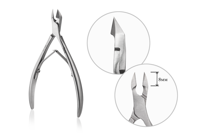 RAIZ. Cuticle nippers, WORK form 5, 8 mm. Кусачки для шкіри професійні #4