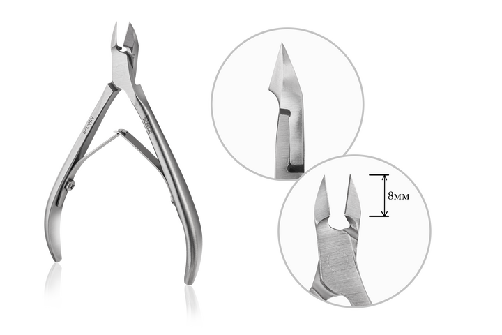 RAIZ. Cuticle nippers, HOME form 1, 8 mm. Кусачки для шкіри професійні #4