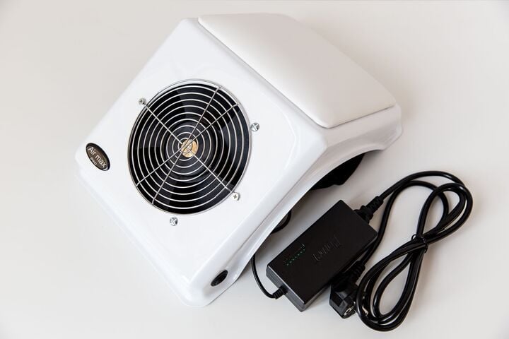 Desktop Nail dust Collector "Air Max N4 Pro", Витяжка настільна, біла подушечка, двигун Німеччина (під замовлення) #4