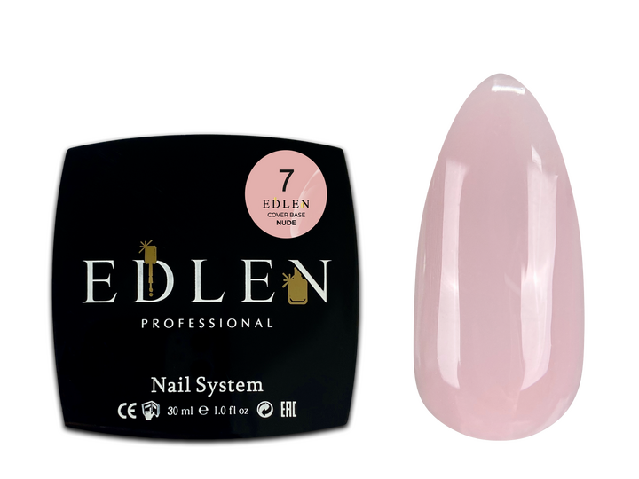 EDLEN Cover base NUDE №07, 30 ml #2