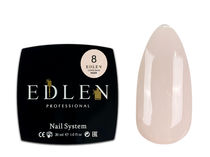 EDLEN Cover base NUDE №08, 30 ml #2