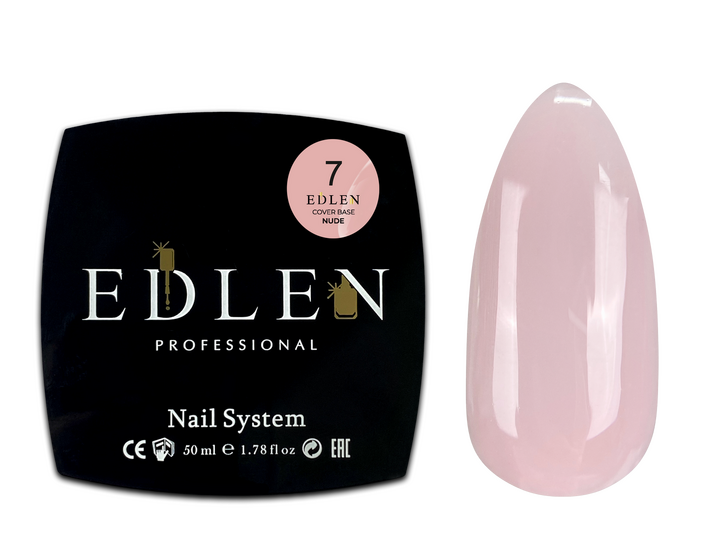 EDLEN Cover base NUDE №07, 50 ml #2