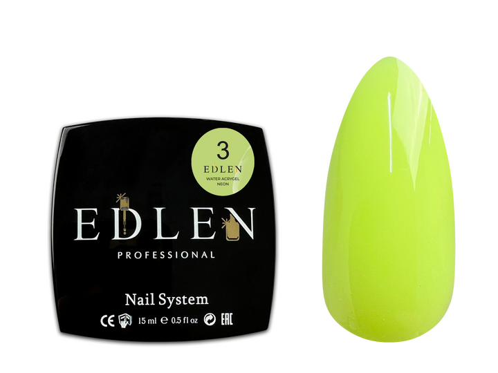 EDLEN Water Acrygel Neon №03, 15 ml #2