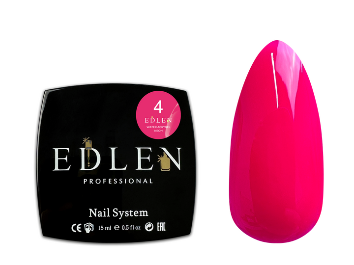 EDLEN Water Acrygel Neon №04, 15 ml #2
