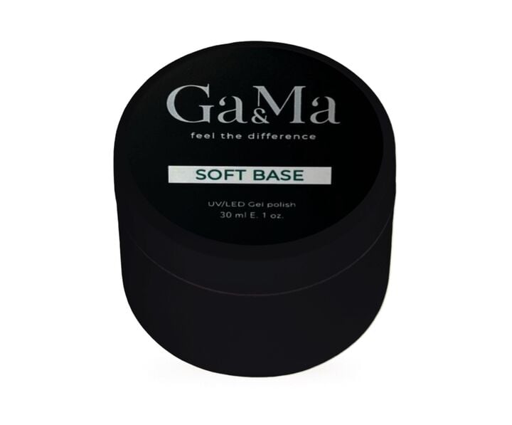 GA&MA. Soft Clear base, 30 ml, Некислотна холодна база для безпечного вирівнювання #2