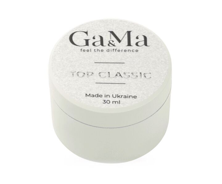 GA&MA. Classic No Sticky Top, 30 ml, Топ без липкого шару, класичний #2
