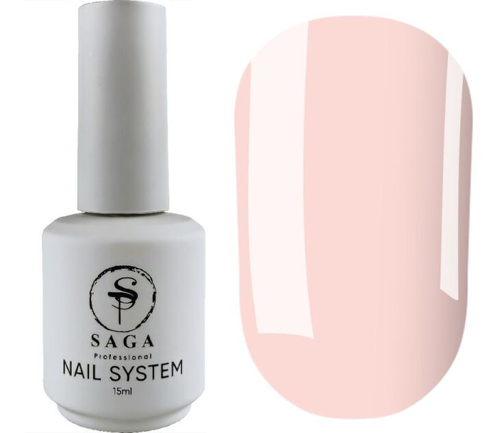 SAGA. Elastic base, #04, 15 ml. Камуфлююча база #1