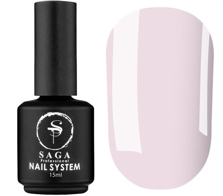 SAGA. French base, #02, 15 ml. Камуфлююча база #1