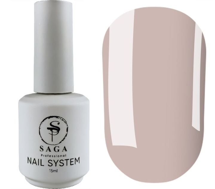 SAGA. Elastic base, #06, 15 ml. Камуфлююча база #1