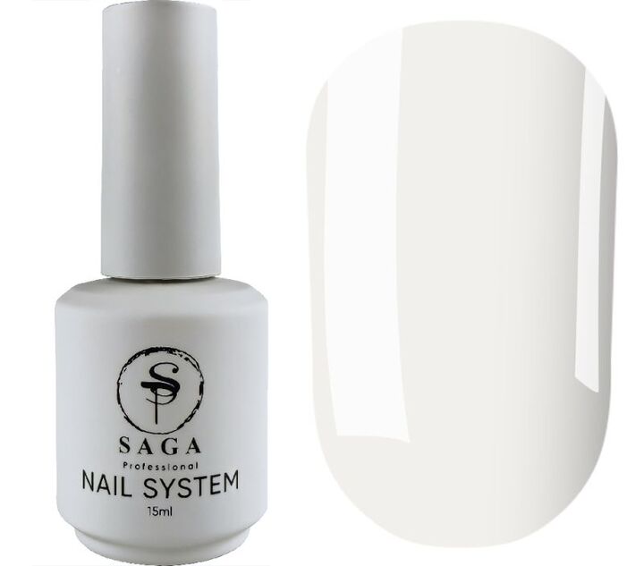 SAGA. Liquid Gel, 15 ml, #01. Рідкий гель для укріплення та нарощування #2