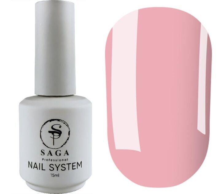 SAGA. Liquid Gel, 15 ml, #02. Рідкий гель для укріплення та нарощування #2