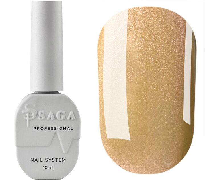 SAGA. Cat's Eye Gel Polish "Smoothie Cat", #07, 10 ml. Гель-лак "Котяче око" хамелеон #1