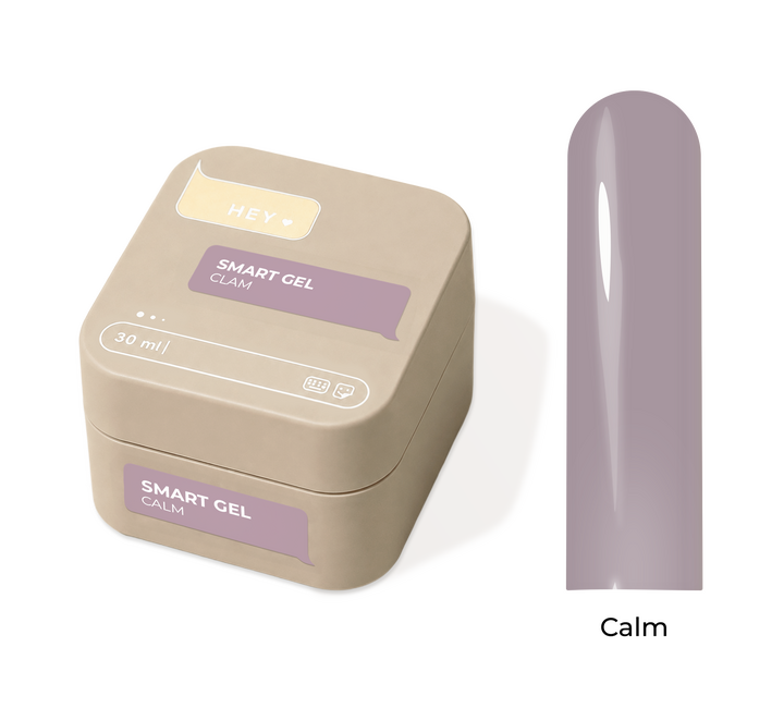 HEYLOVE. Smart gel, CALM, 30 ml, liquid builder gel, гель для нарощування #1