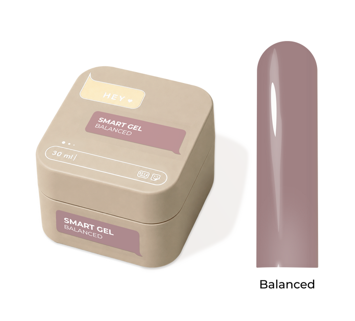 HEYLOVE. Smart gel, BALANCED, 30 ml, liquid builder gel, гель для нарощування #1