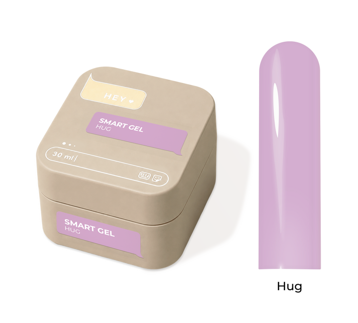 HEYLOVE. Smart gel, Hug, 30 ml, liquid builder gel, гель для нарощування #1