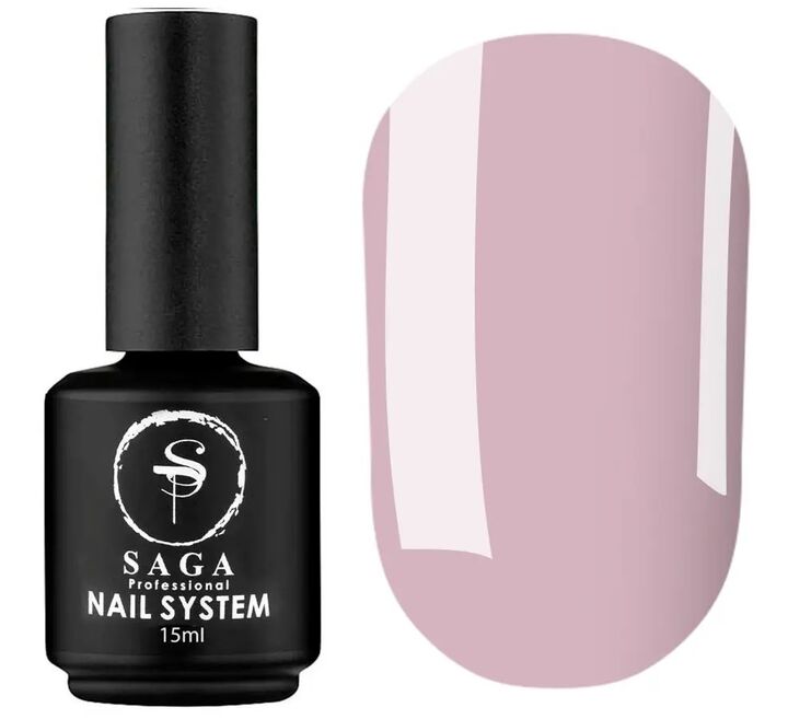SAGA. French base, #08, 15 ml. Камуфлююча база #1