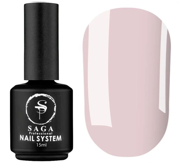 SAGA. French base, #01, 15 ml. Камуфлююча база #1