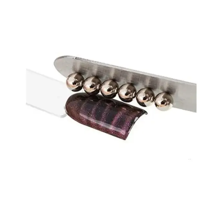 SAGA. Magnet for Gel Polish Cat's eye, 4 mm x 12 pcs. Магніт КІЛЬЦЕ ВЕЛИКЕ для "котячого ока" #5