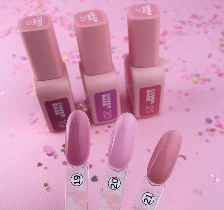 LUNAmoon. Cover Base #20, LIGHT PINK, 13 ml #4