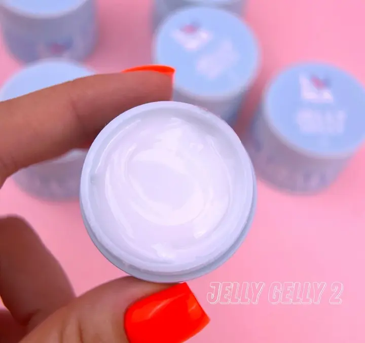 LUNAmoon. Jelly Gelly #2 Milky, 15 ml, gel gélatine, laiteux #2