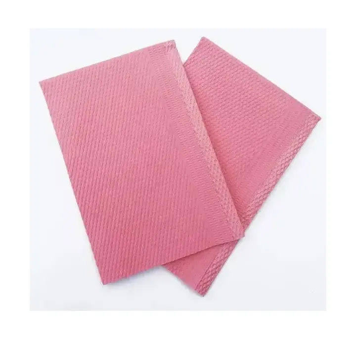 Disposable nail mats. Килимки для манікюру, двошарові, 50 шт, Рожевий — Todas as Marcas, NAILSMADE