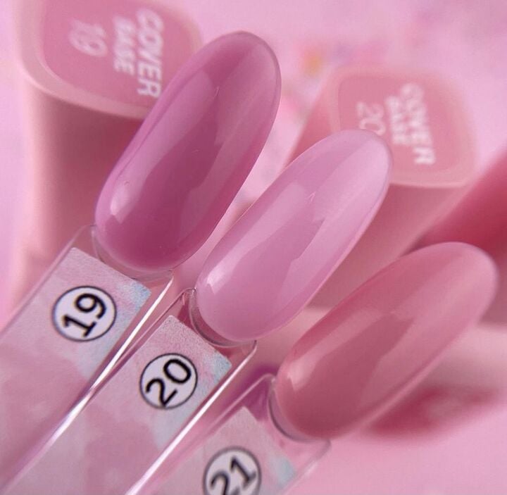 LUNAmoon. Cover Base #20, LIGHT PINK, 13 ml #3