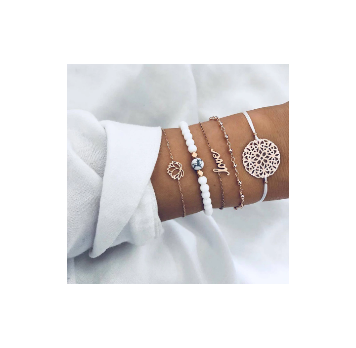 Set di braccialetti dorati #3 #2