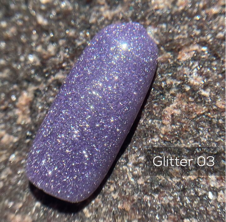 GA&MA. Reflective Gel polish, HOLOGRAPHIC GLITTER #3, 10 ml, гель-лак світловідбиваючий ( попередня упаковка) #5