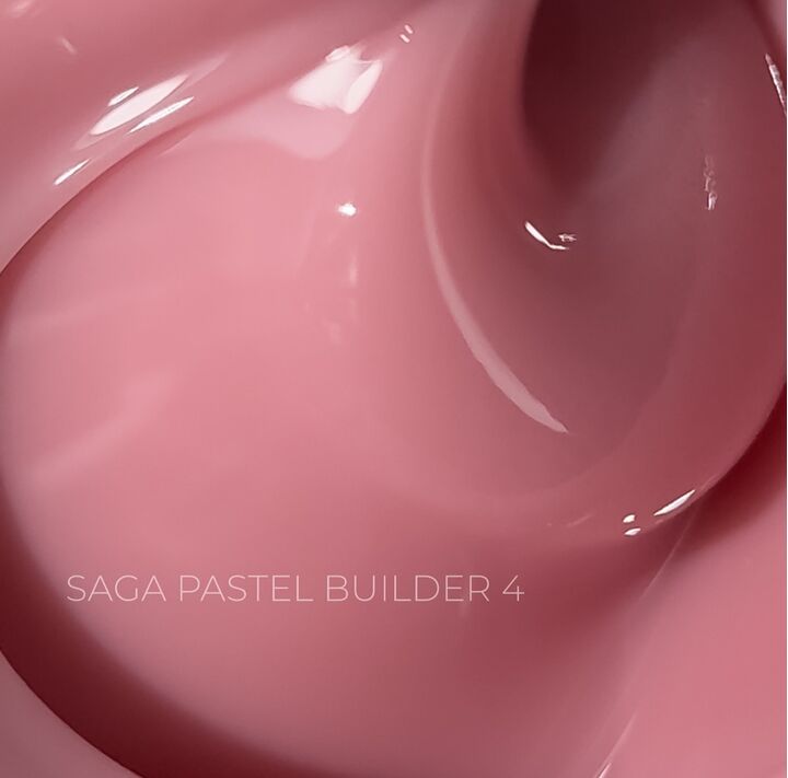 SAGA. Builder gel "Pastel Color", 15 ml, #04. Гель для укріплення та нарощування #2