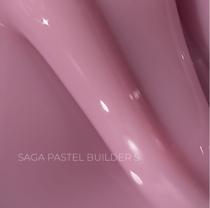 SAGA. Builder gel "Pastel Color", 15 ml, #05. Гель для укріплення та нарощування #2