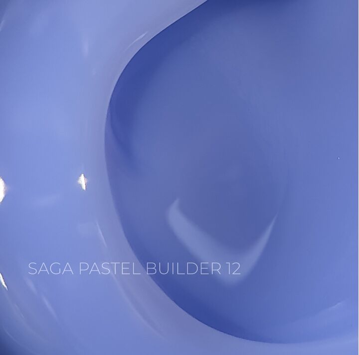 SAGA. Builder gel "Pastel Color", 15 ml, #12. Гель для укріплення та нарощування #2