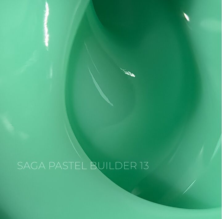 SAGA. Builder gel "Pastel Color", 15 ml, #13. Гель для укріплення та нарощування #2