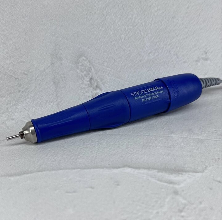 STRONG. Nail drill "Saeshin Strong 210/105LN", original. Фрезер 45 тисяч оборотів, реверс, оригінал з сертифікацією #4