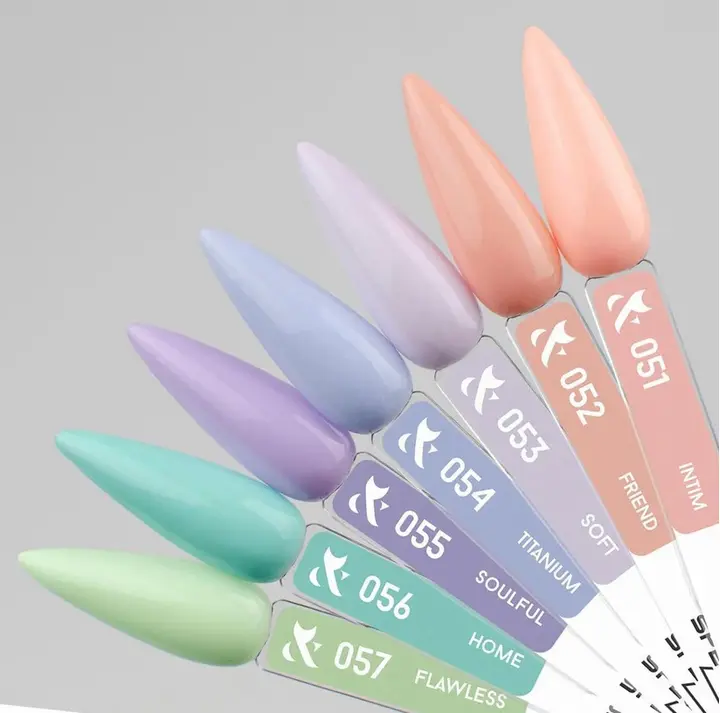 F.O.X. Gel polish, Spectrum, #053, Soft, 7 ml. Гель-лак #2
