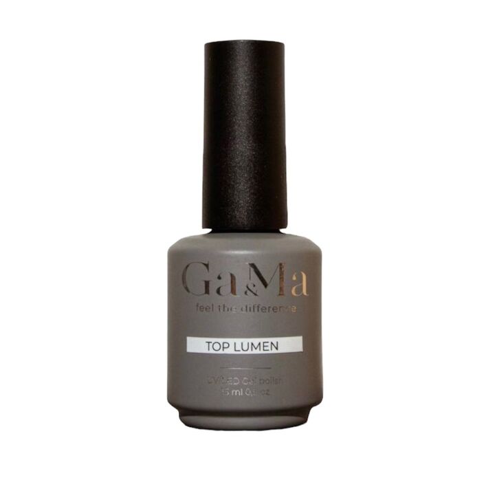 GA&MA. Lumen Top, glows in the dark, 10 ml, Top luminiscente, sin capa pegajosa #3