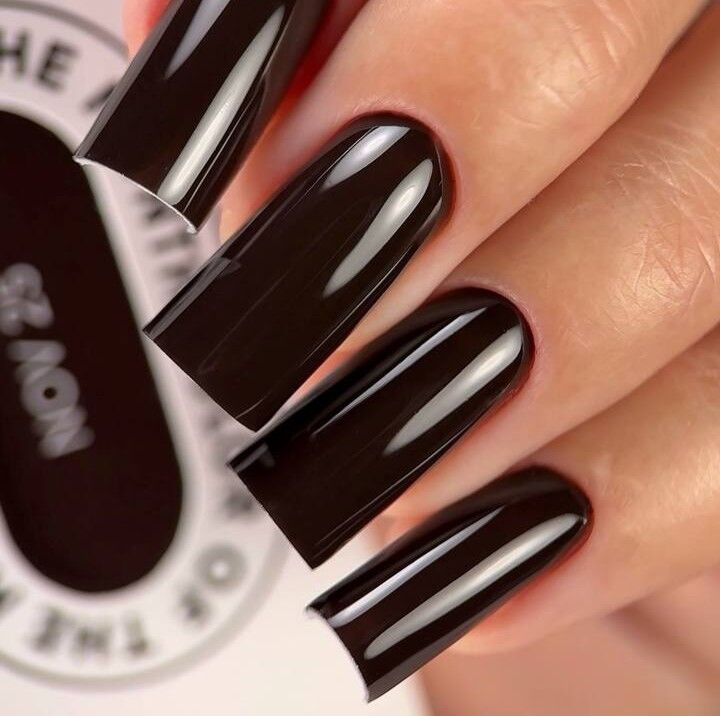 NOTD. "Color of the month, November 2025" Gel Polish, Deep Brown, 10 ml. Гель-лак "Колір місяця, Листопад 2025" #5