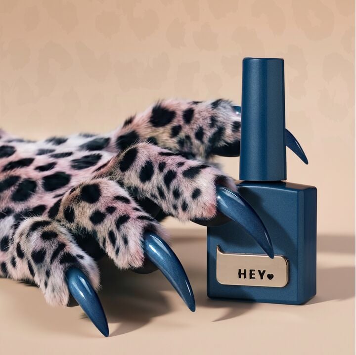 HEYLOVE. Cat's Eye Gel Polish, Siam, 15 ml, гель-лак "Котяче око", холодний синій #3