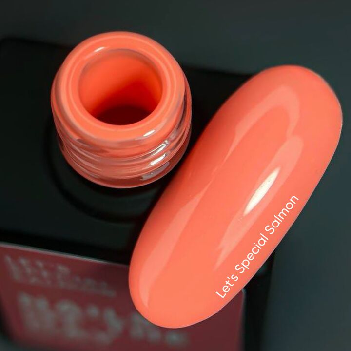 NOTD Гель-лак Let's Special Salmon, #193, 10 ml (лососевий) #4