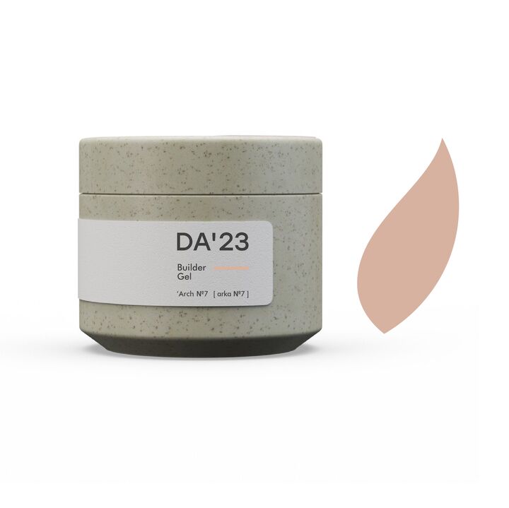 DA'23. Builder gel, Arch #7, 30 ml, будівельний гель #1