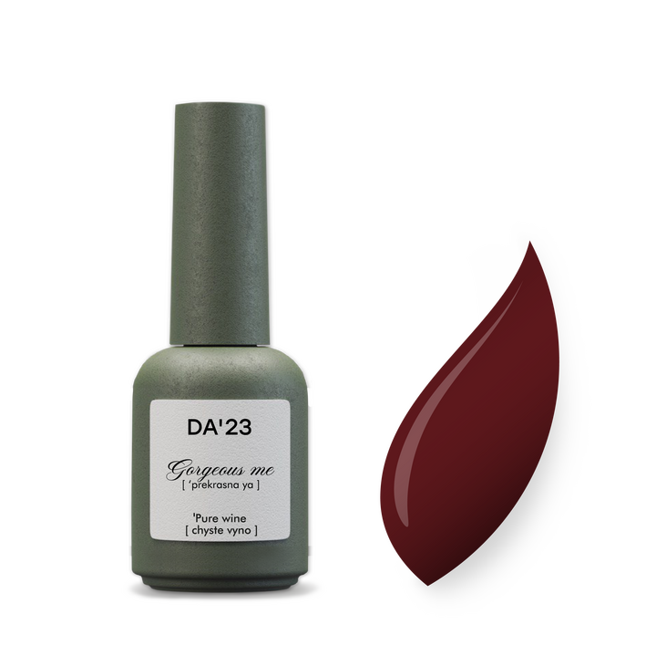 DA'23. Gel Polish, Pure wine, 8 ml, гель-лак #1