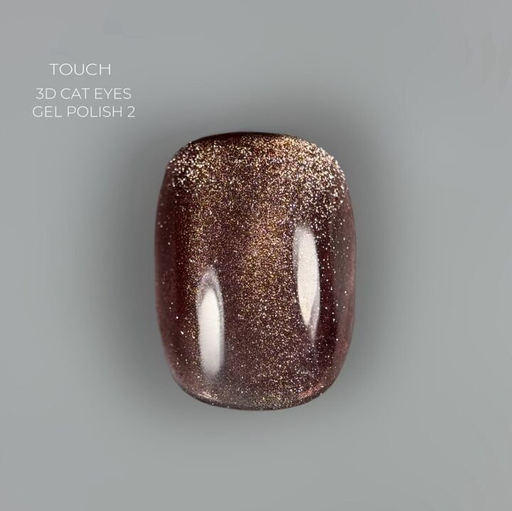 TOUCH. Cat's Eye Gel Polish, #02, 9 ml #2