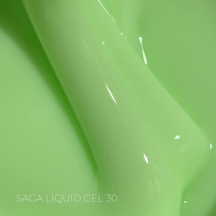 SAGA. Liquid Gel, 15 ml, #30. Рідкий гель для укріплення та нарощування — SAGA, NAILSMADE