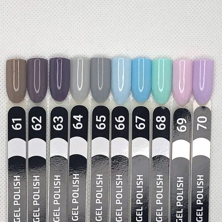 SILLER Gel Polish №65 CLASSICAL GREY, класичний сірий, 8 ml, гель-лак #2